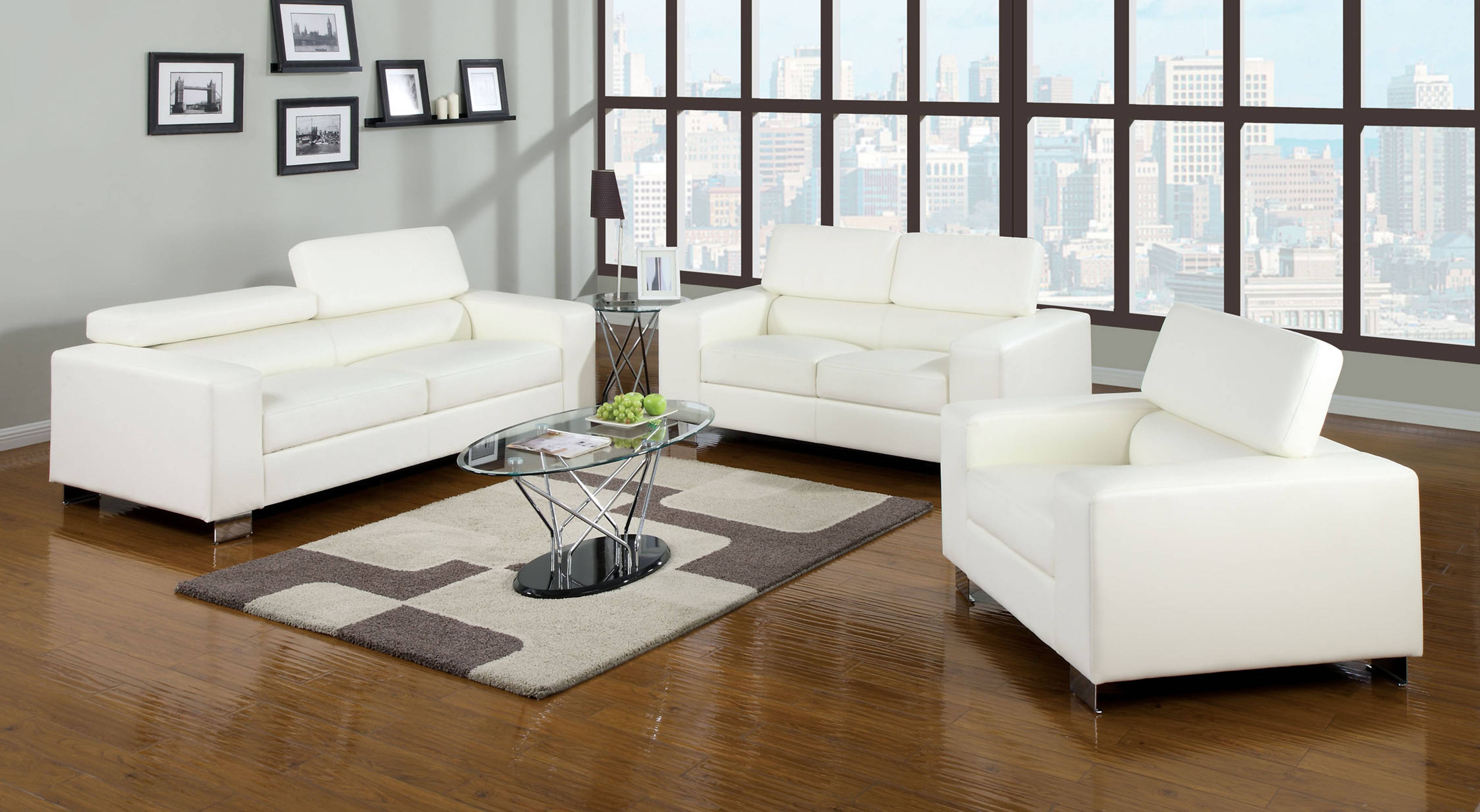 Mirga Contemporary Upholstered Loveseat